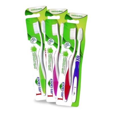 แปรงสีฟัน ไลฟ์กรุ๊ป (Soft Bristle Toothbrush)